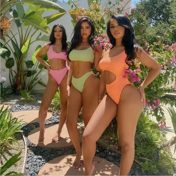 Naked wardrobe ribbed bikini set - Picture 3 of 3